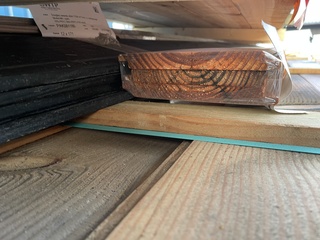 3x Douglas Wisselsponning/Halfhoutsrabat, 18x190mm, lengte 400cm